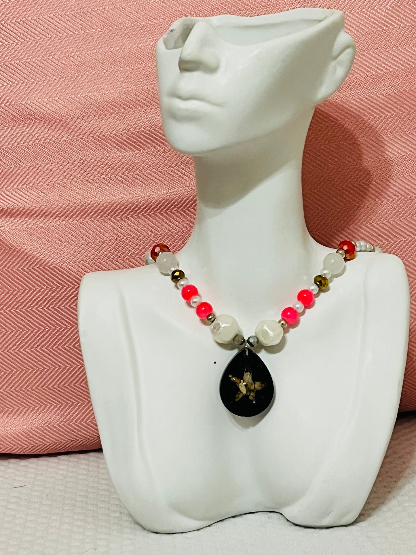 Collar con pendant 2 arena de playa