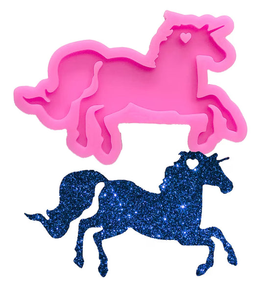 Molde de silicona unicornio
