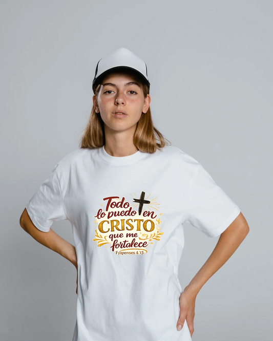 Camisa Todo lo puedo en Cristo