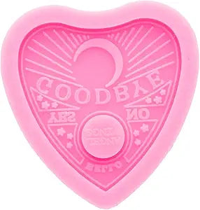 Molde de corazón Good bye