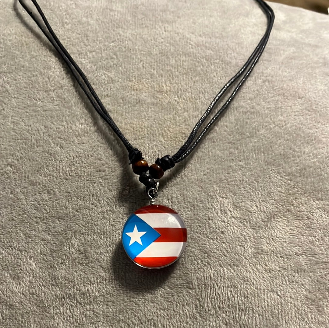 Collar bandera de Puerto Rico