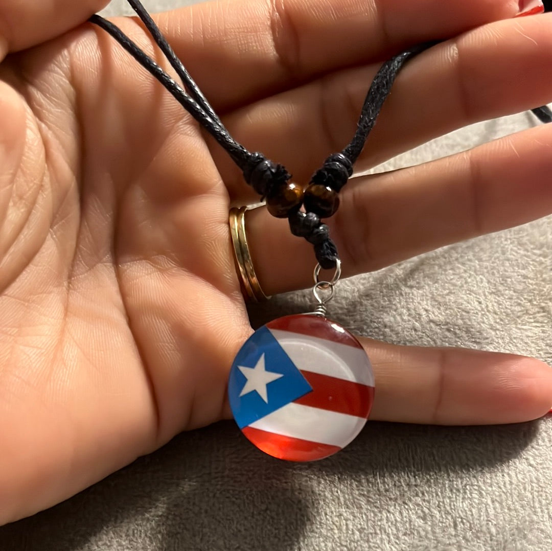 Collar bandera de Puerto Rico